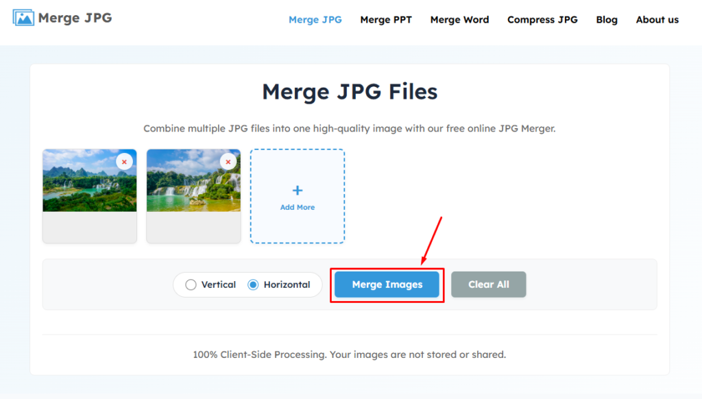 Step 3: Merge Your Pictures